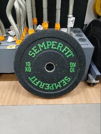 semperfit 10kg - Musculação peso olímpico
