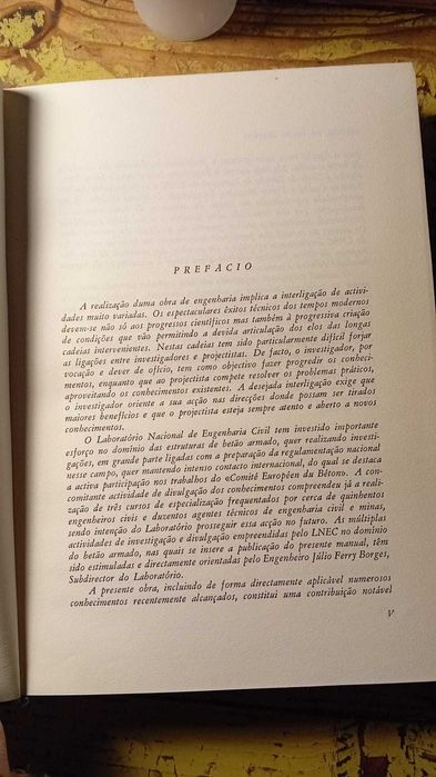 D'arga e Lima, Teixeira coelho Manual de Betão Armado