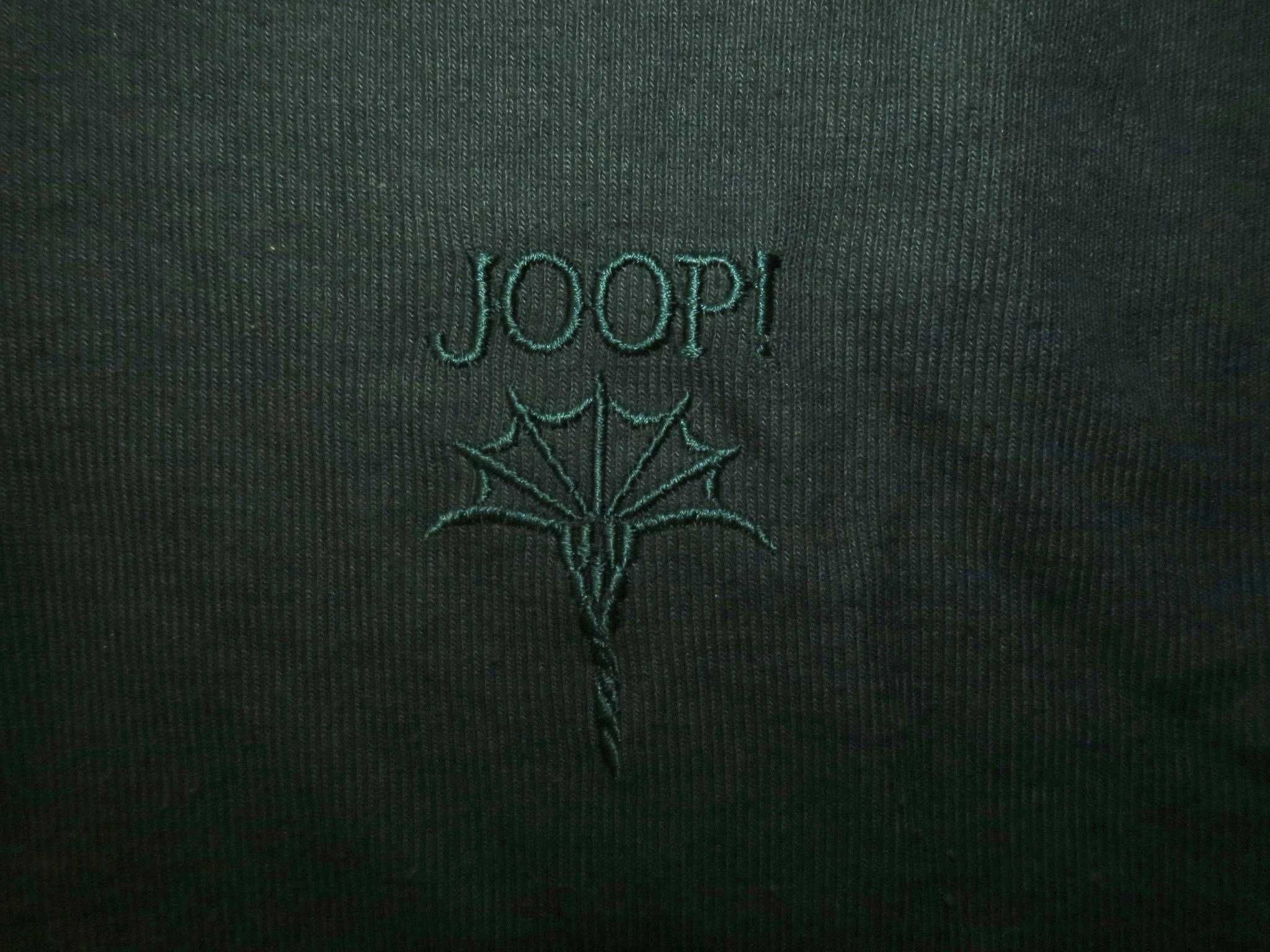 Joop! cienka bluza longsleeve z kołnierzem XL