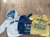 Zestaw ubrań rozm 80/86, F&F, Little boy star, Debenhams