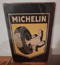 Placa decorativa Vintage do Boneco "MICHELIN" com o Pneu - NOVA!