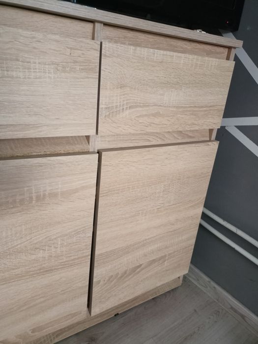 Komoda z szufladami dąb sonoma