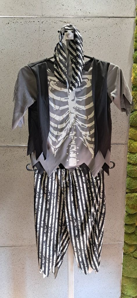 Strój przebranie kostium pirat zombie