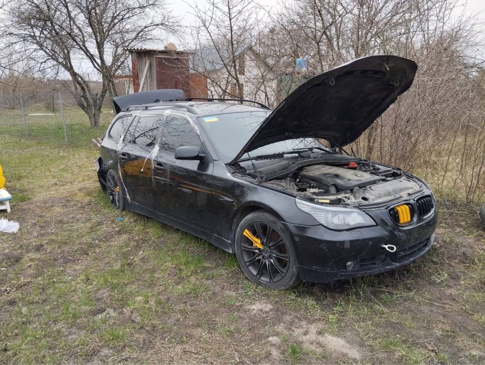 BMW 530xd e61 3.0d m57n2 разборка е60