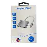 Adapter USB-C do HDMI + USB 3.0 + PD