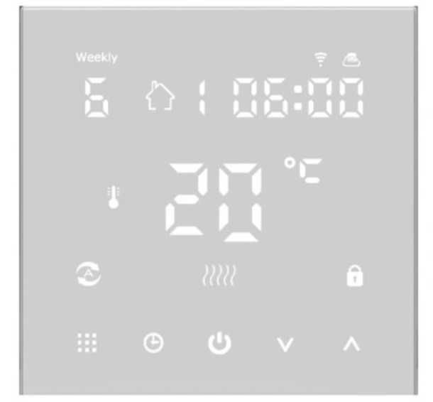 Mata grzejna pod panele ZESTAW 4M2 + TVT45 WIFI + regulator temp.