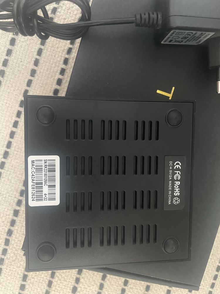 Android TV Box T9 | 4K Ultra HD | Wi-Fi