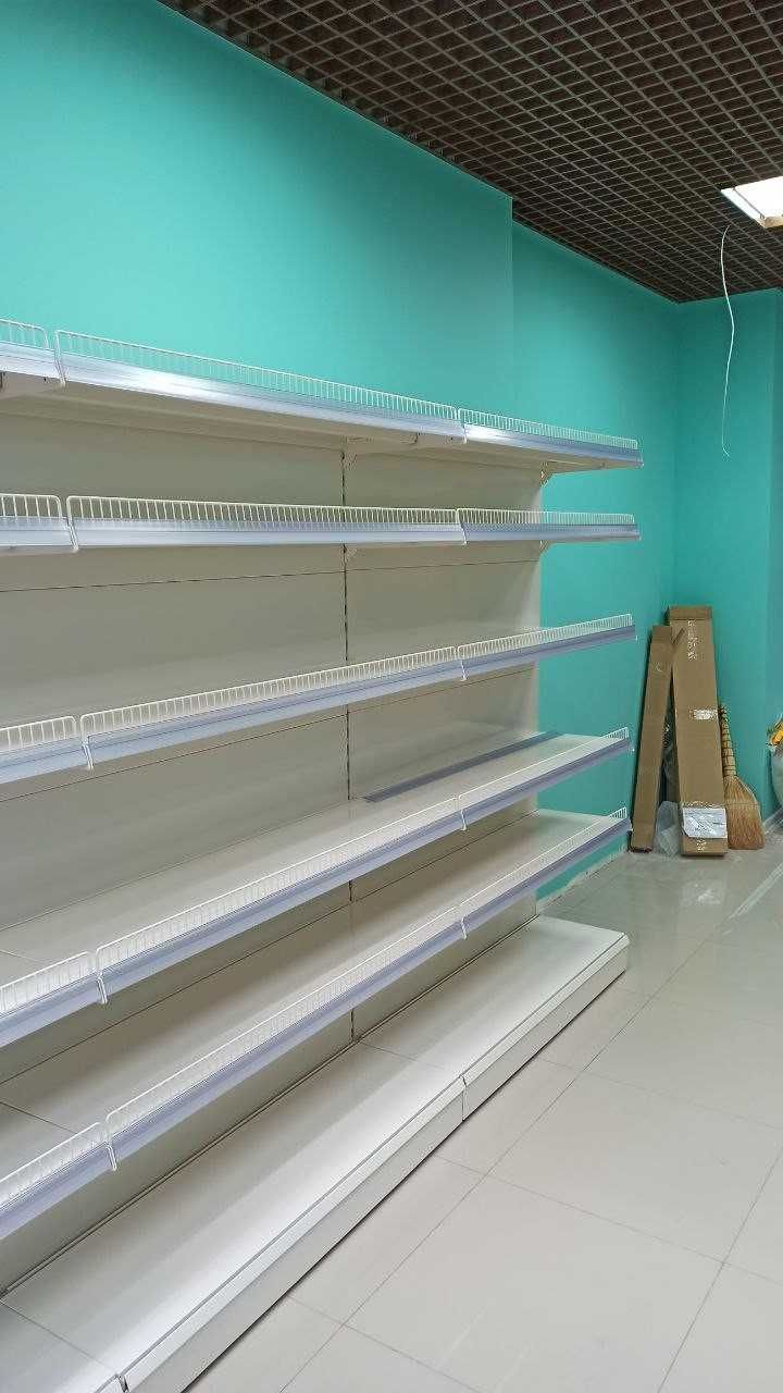 Стелажі металеві для торгівлі, стеллажи для магазинов, полки