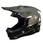 Kask off road cross/ATV SHOT Furious Draw 3.0 Chrome Glossy