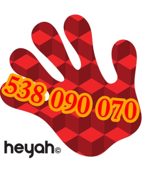 Złoty numer Heyah 538.090.070 i inne