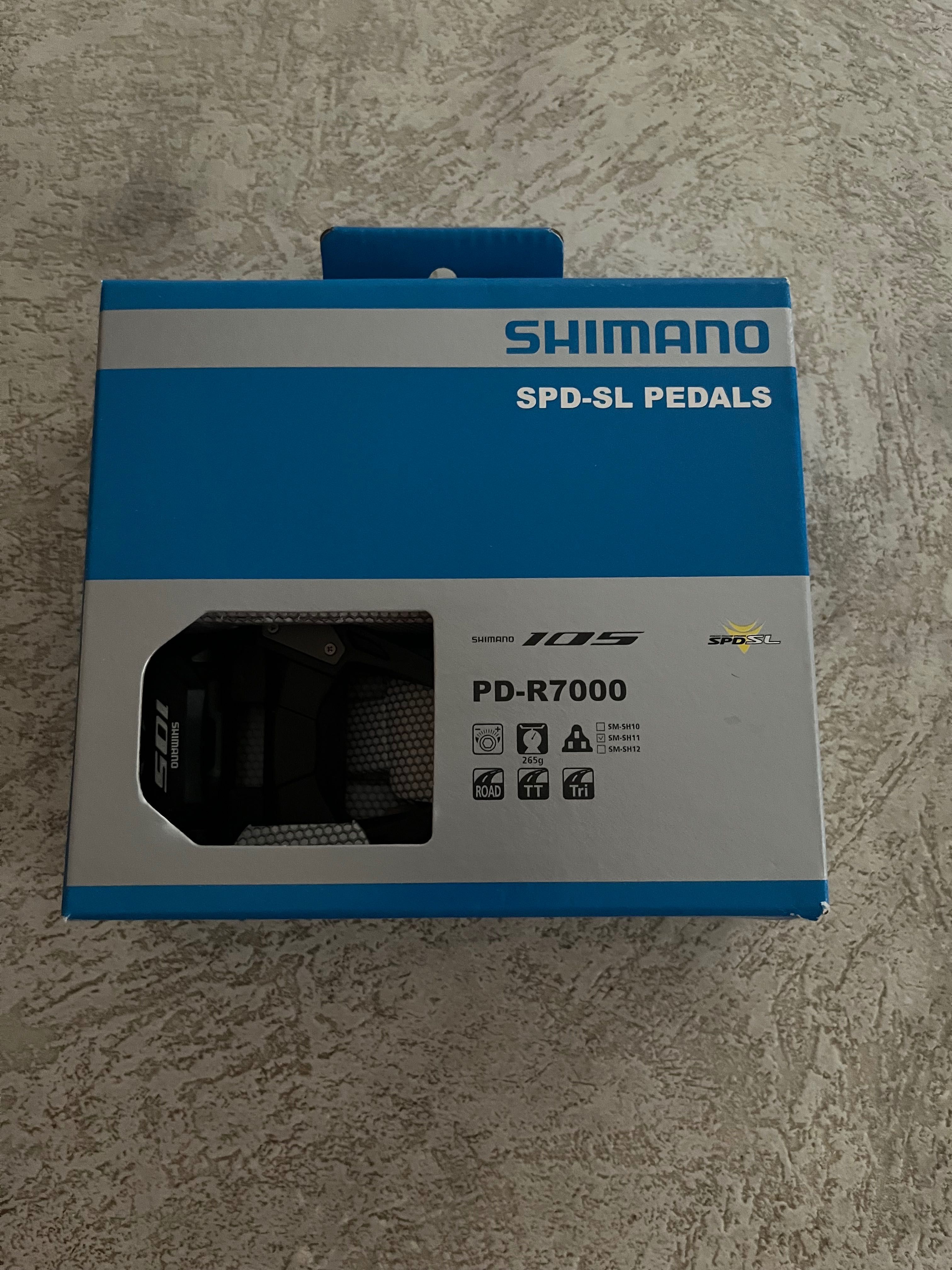 Pedały szosowe Shimano 105 PD-R7000 SPD-SL NOWE!