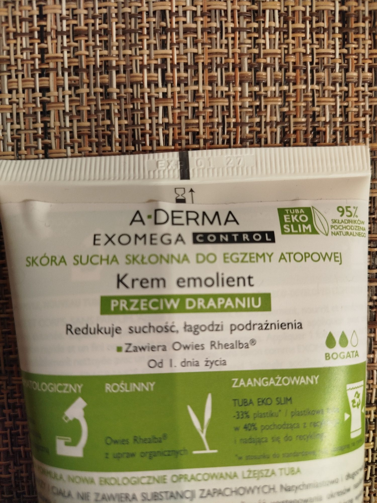 A-derma Exomega Control Krem 200 ml
