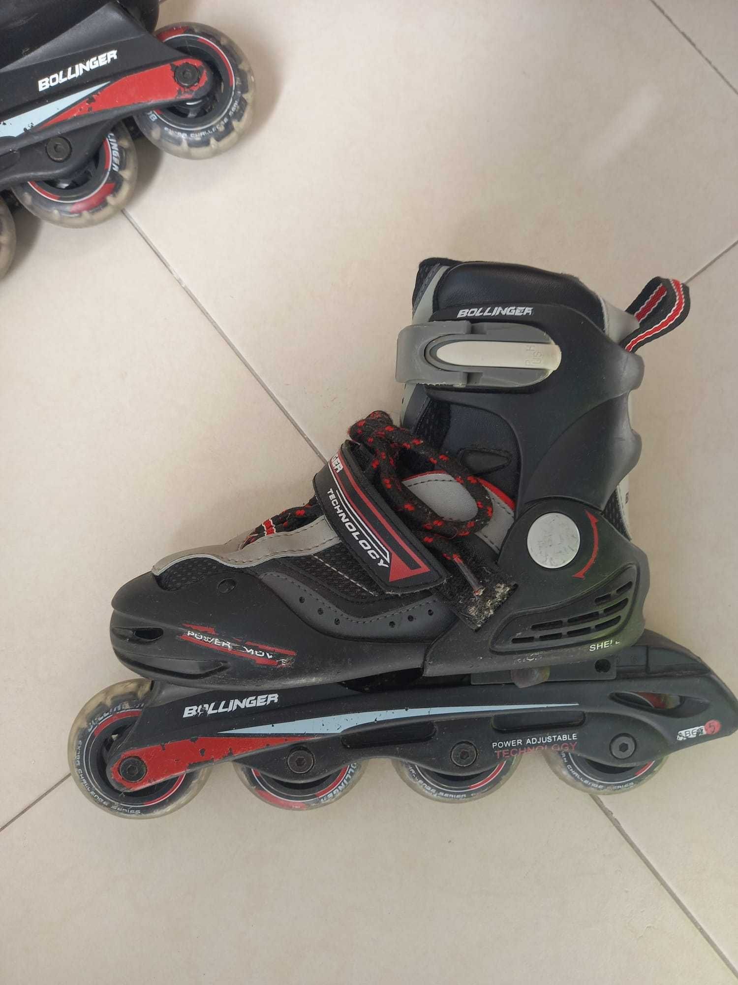 Patins em linha bom estado