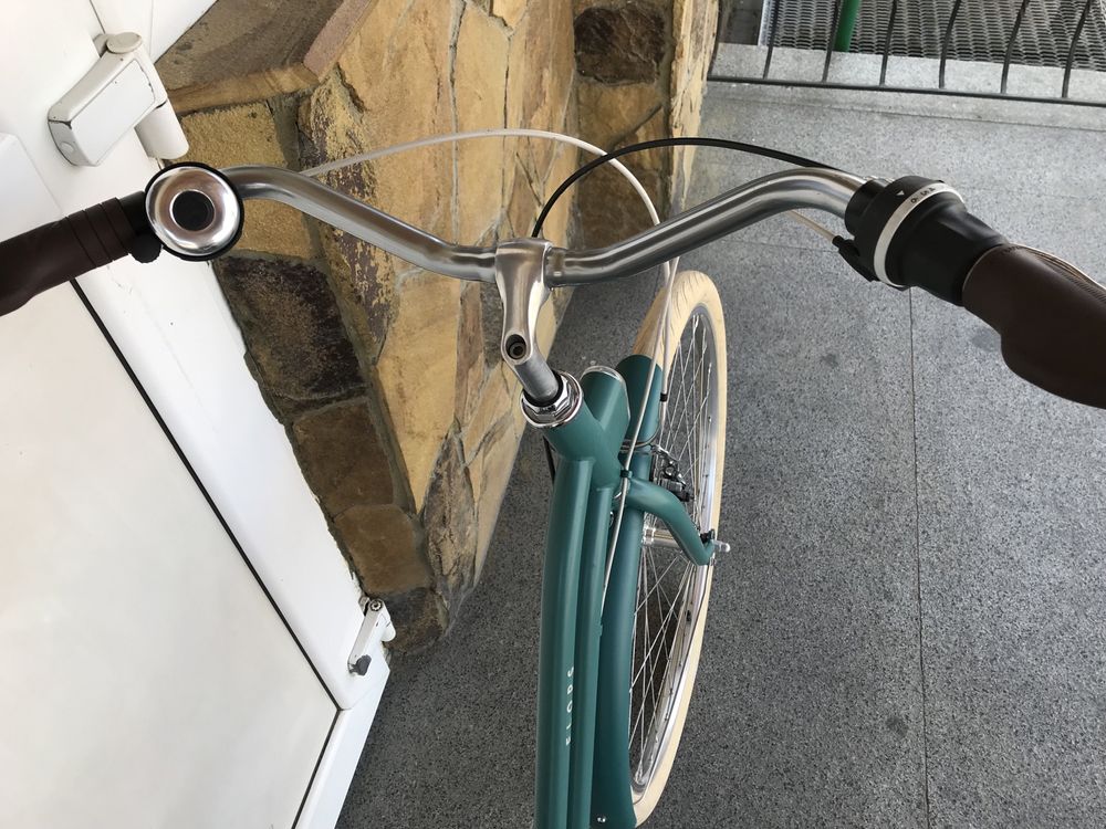 Велосипед b-twin elops дамка жіночий міський