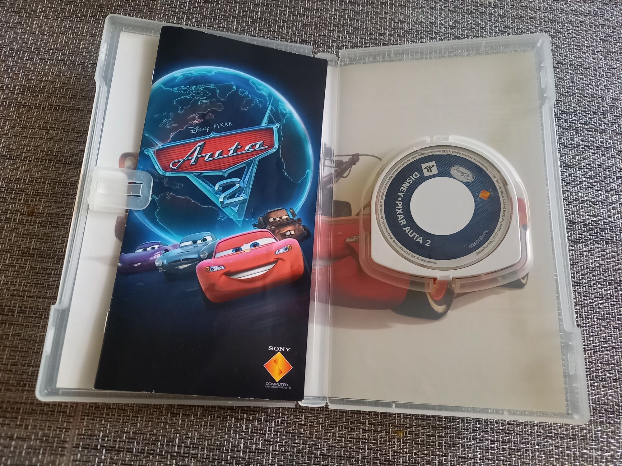 Gra Sony psp disney pixar auta 2 pl