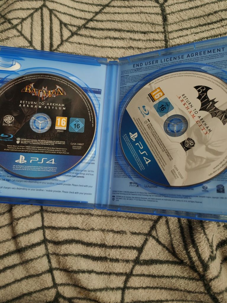 Batman Return to Arkham city asylum PS4 PlayStation 4 5