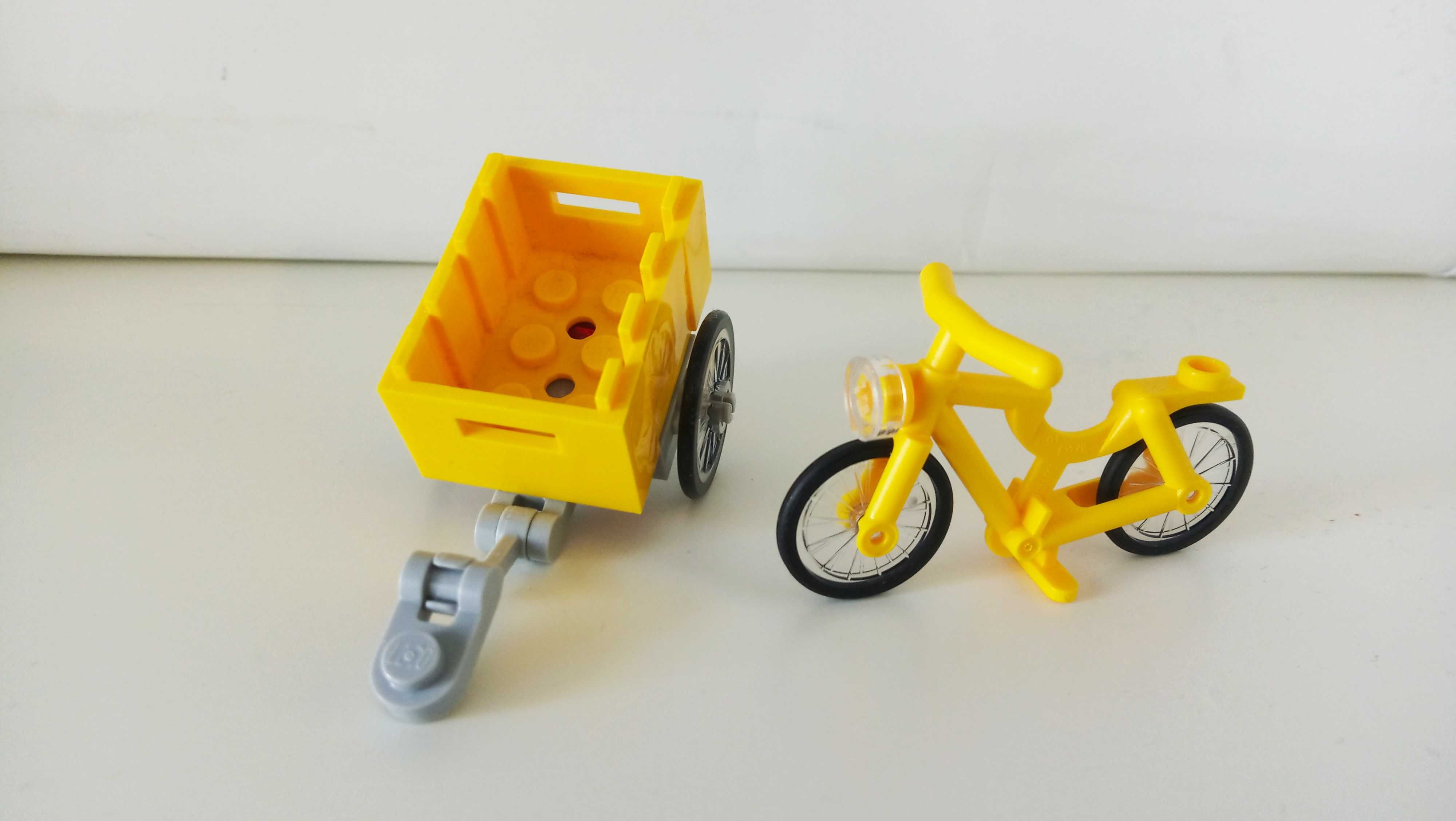 Lego Friends 4719c02 rower z przyczepką, żółty