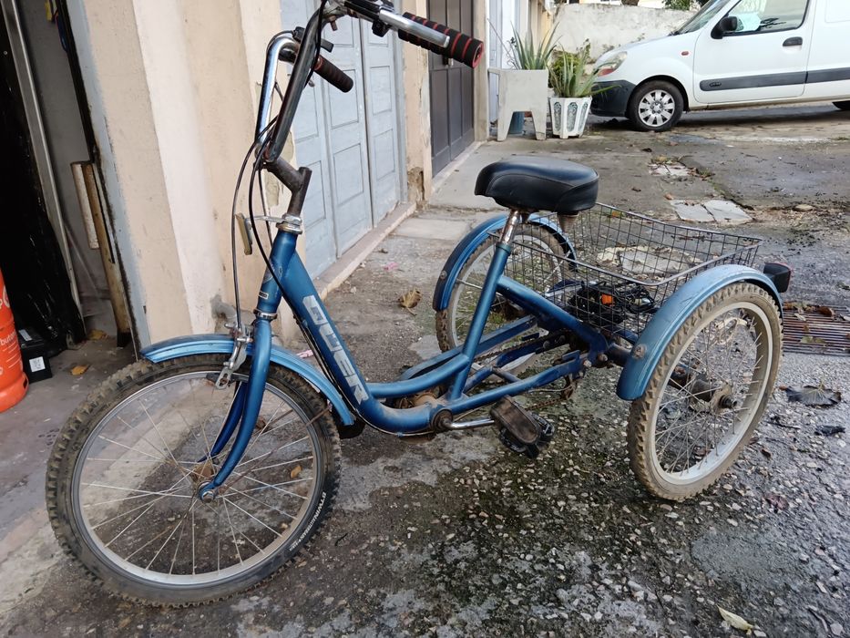 Triciclo Adulto com Cesto