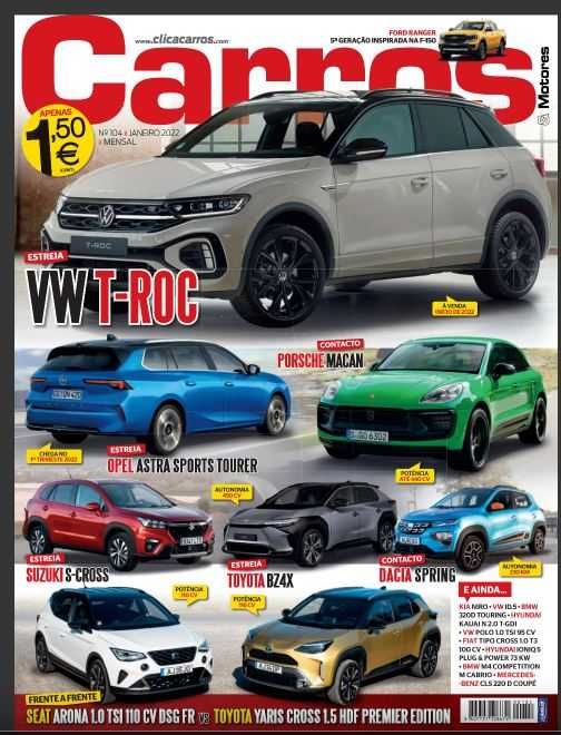 7 Revistas Carros, 96, 97, 100, 102, 103, 104 e 105