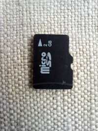 Karta pamięci MicroSD 2GB + czytnik GRATIS
