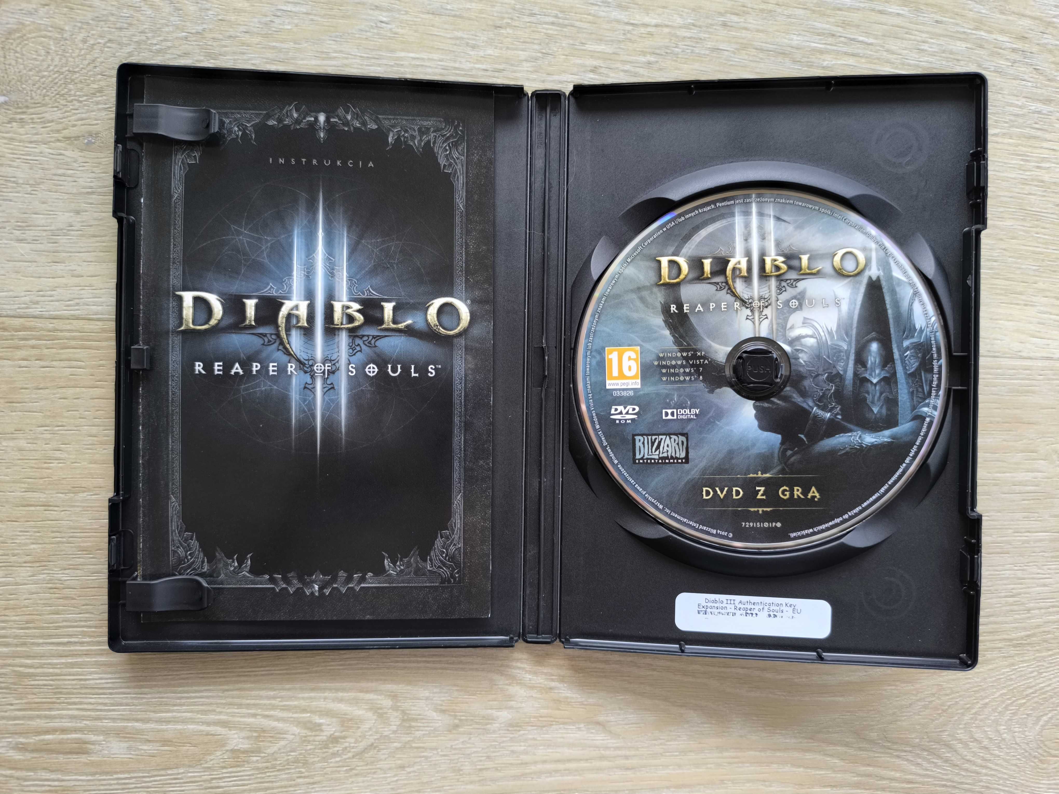 Diablo III Reaper of Souls [PC] (POLSKA WERSJA) - BOX