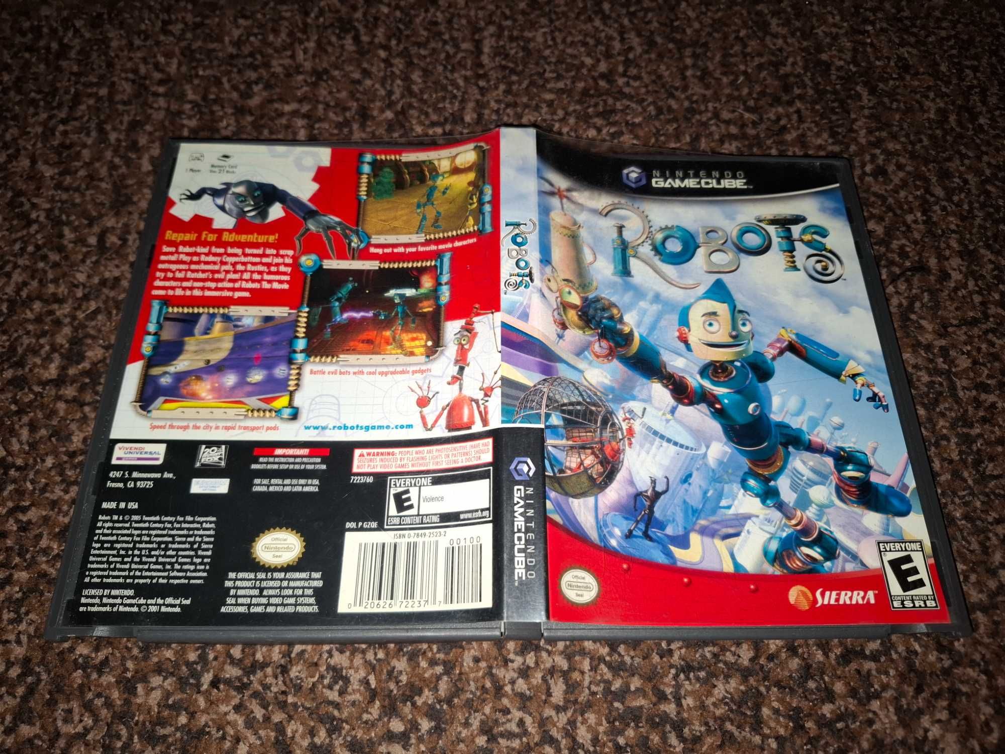 Robots [NTSC-U] Nintendo Gamecube