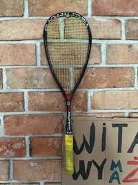 Rakieta do squasha  Tecnifibre Carbonflex 125 S uszkodzona