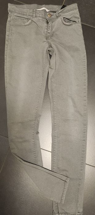 H&m spodnie jeans rurki 164 xs