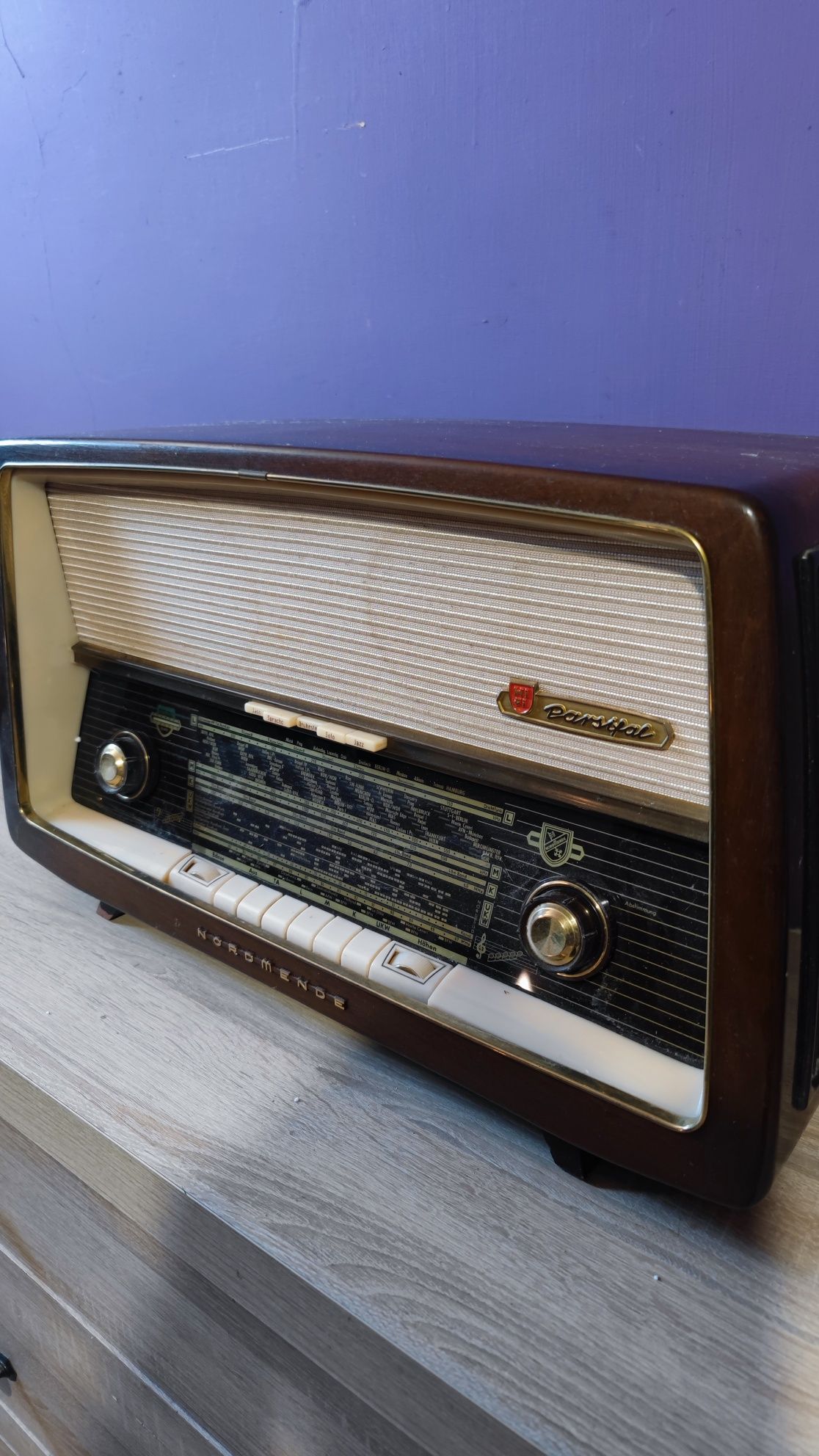 Stare radio lampowe Nordmende stan idealny