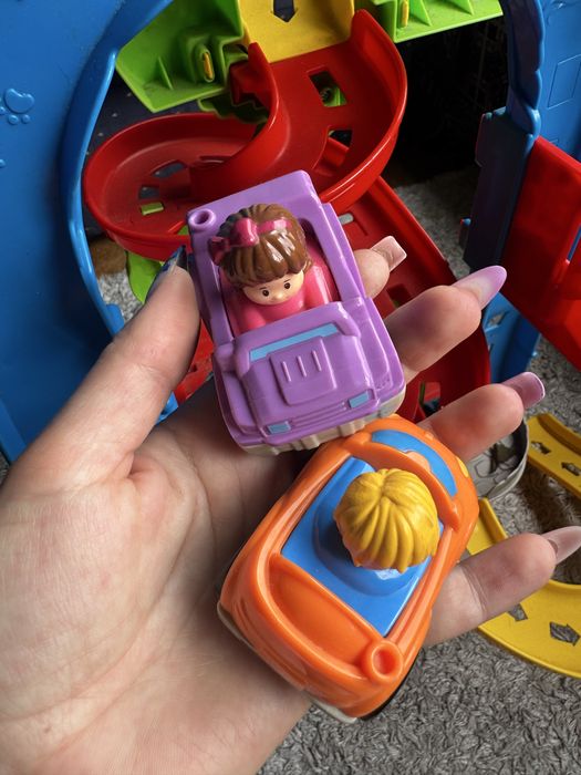 Pista de carros fisher price