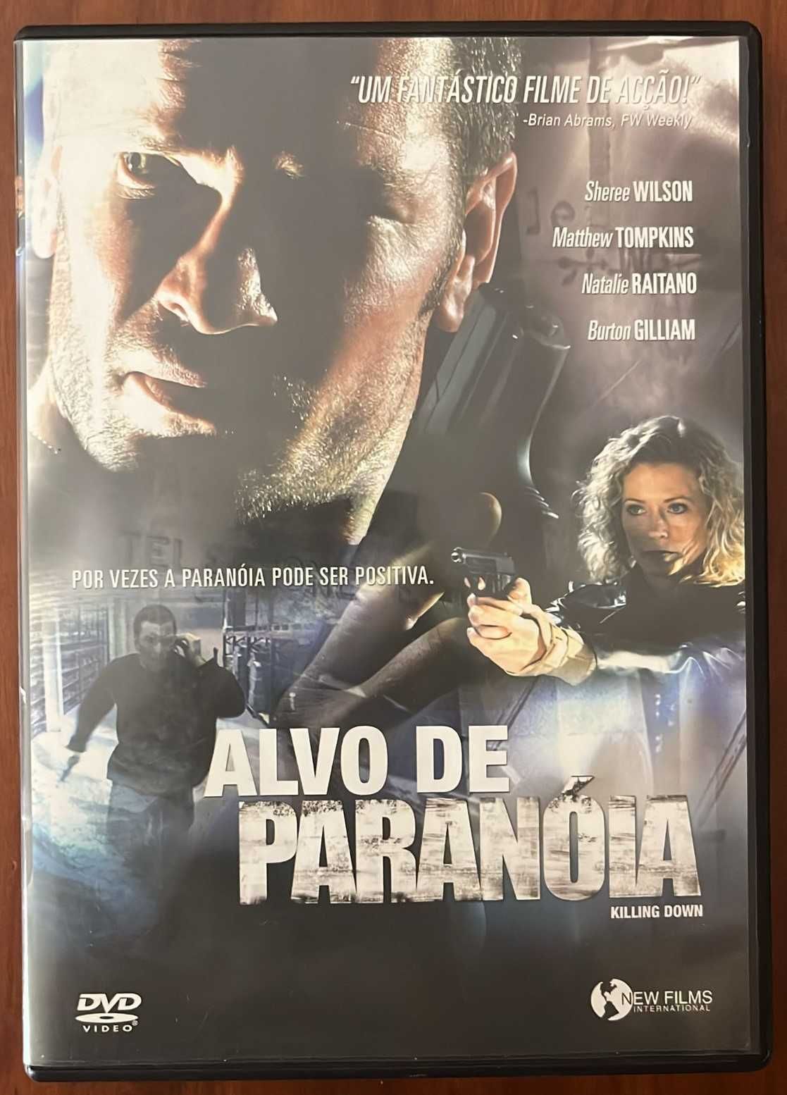 DVD "Alvo de Paranóia"