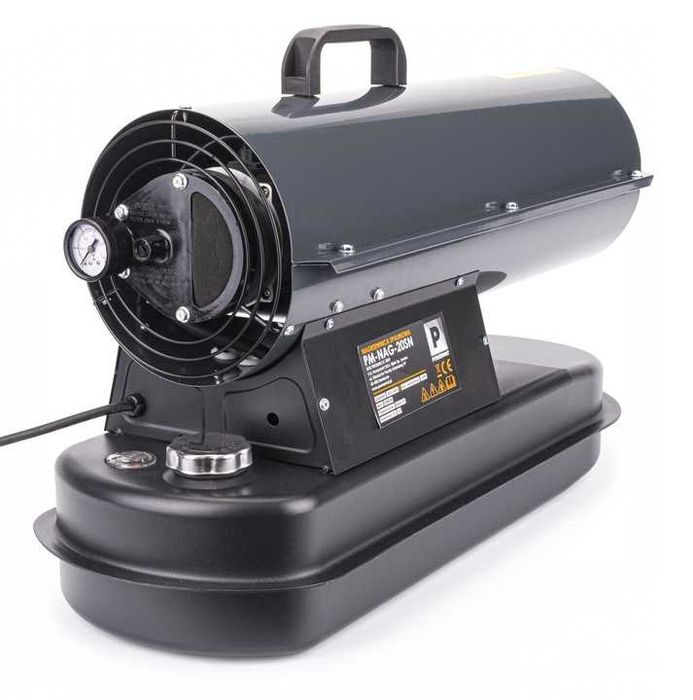 Nagrzewnica dmuchawa spalinowa 20kw termostat LCD grzejnik farelka