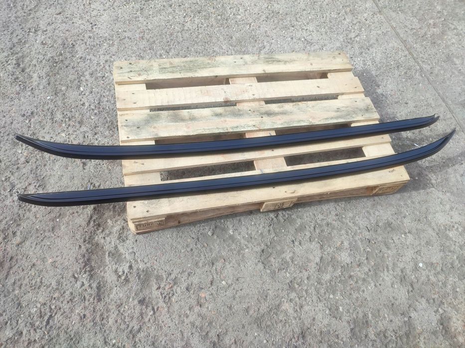 bmw f15 x5 relingi dachowe m-pakiet czarny poŁysk