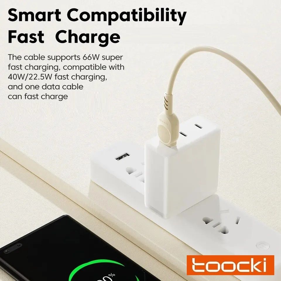 Kabel Toocki 7A USB a - USB c