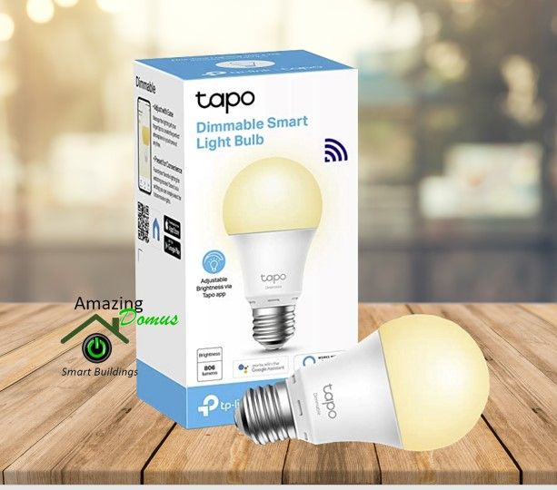 Lâmpadas Inteligentes TP-LINK Tapo L510E Wi-Fi Ajuste de Intensidade