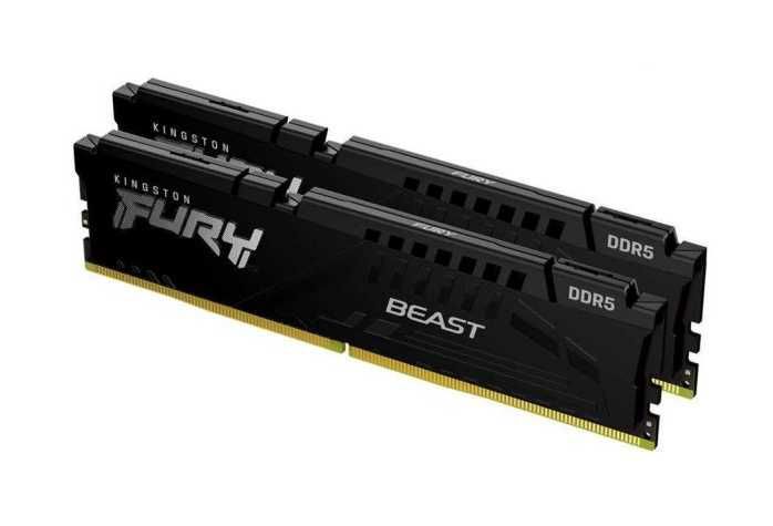 Memória RAM Kingston Fury Beast 16GB RAM 6000MT/s DDR5 CL36 (2x8GB)