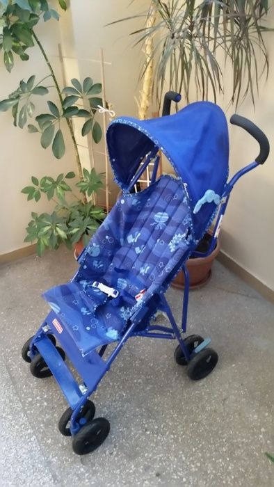 Wózek spacerowy parasolka Fisher Price na wakacje do samolotu