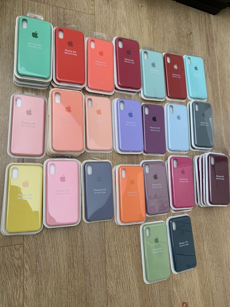 Чохли Silicone case iPhone X/XS/XR/XsMax