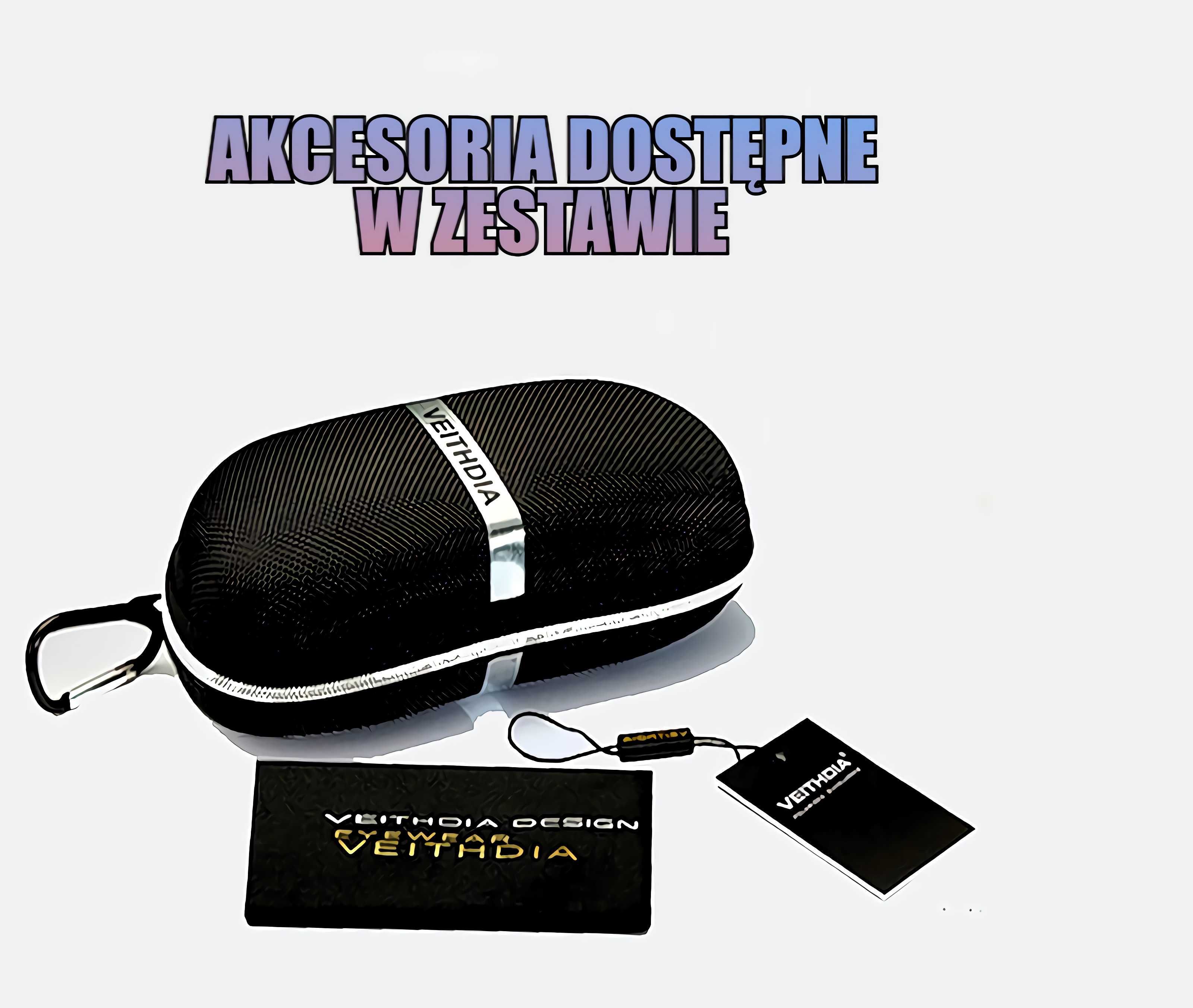 OKULARY PRZECIWSŁONECZNE. Polaryzacyjne ᴴᴰ Sportowe. Gun Black