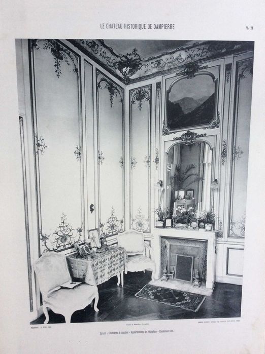 Le Chateau Historique de Dampierre. Heliotipia de 1905. Lote 5