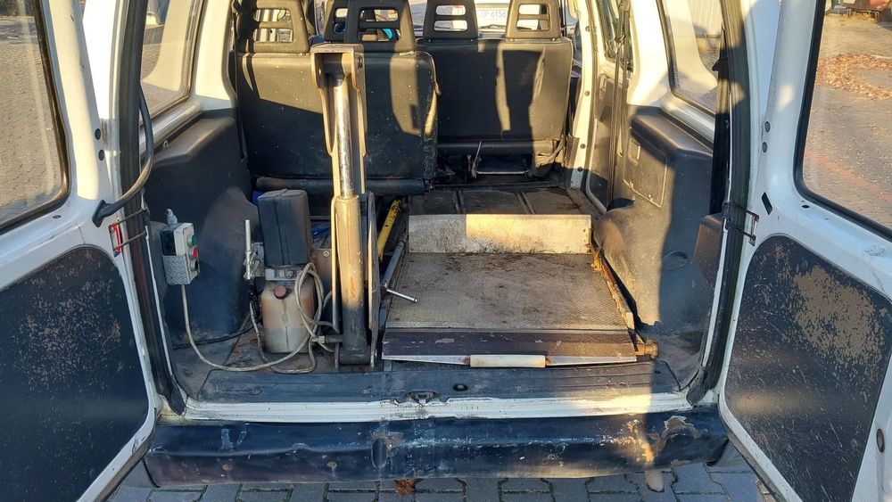 Podnośnik winda dźwig platforma na wózek inwalidzki lub do załadunku towaru HYDRAULICZNY 12V KOMPLETNA