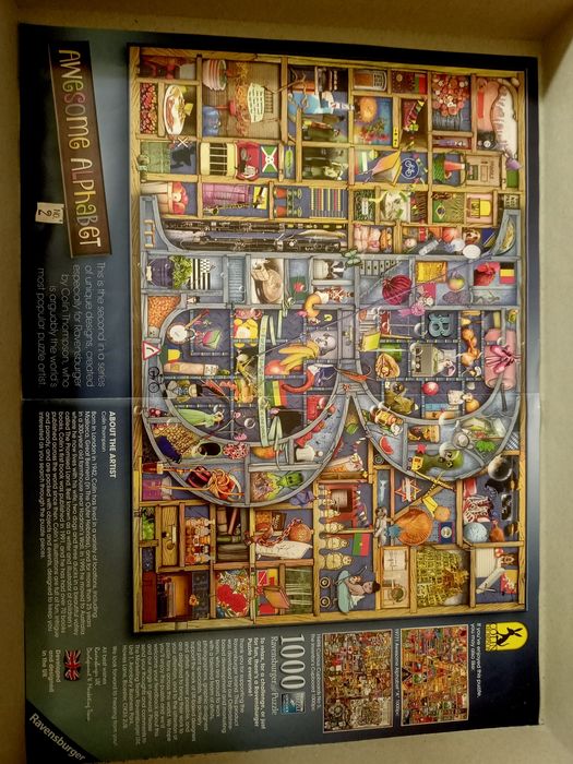 Puzzle Ravensburger 1000el.idealne