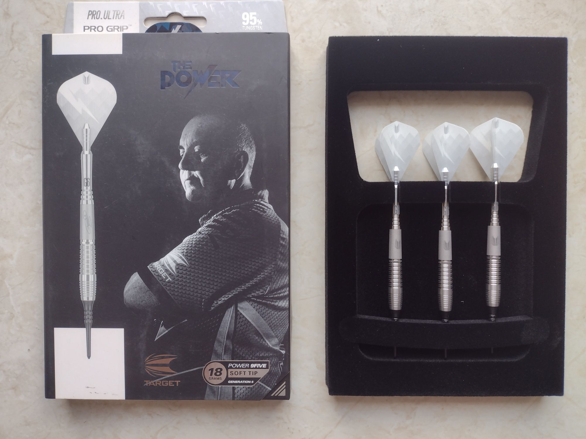 Lotki DART Target Phil Taylor Power 3, 18gr ( soft ) . 95% wolframu