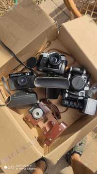 aparat  -    zestaw  aparatów   analogowych