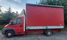 Citroen Jumper Peugeot Boxer Ducato Iveco plandeka firanka