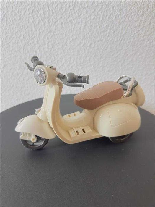 Mini motocicleta elétrica retro ( labubu)