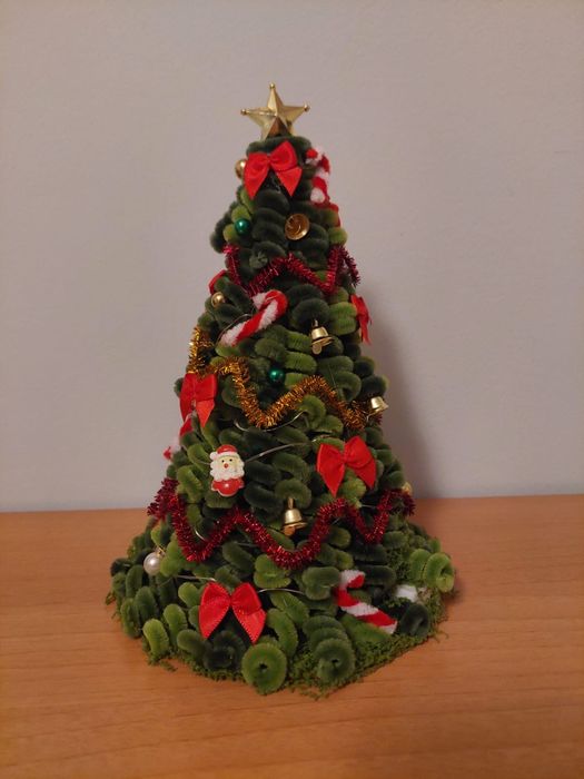 Árvores de natal artesanais