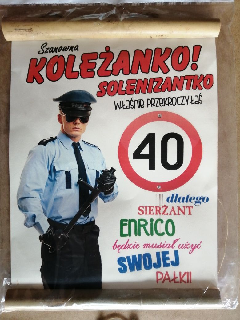 Dyplom na urodziny 18, 20, 30, 40, 50, 60, 70, 80