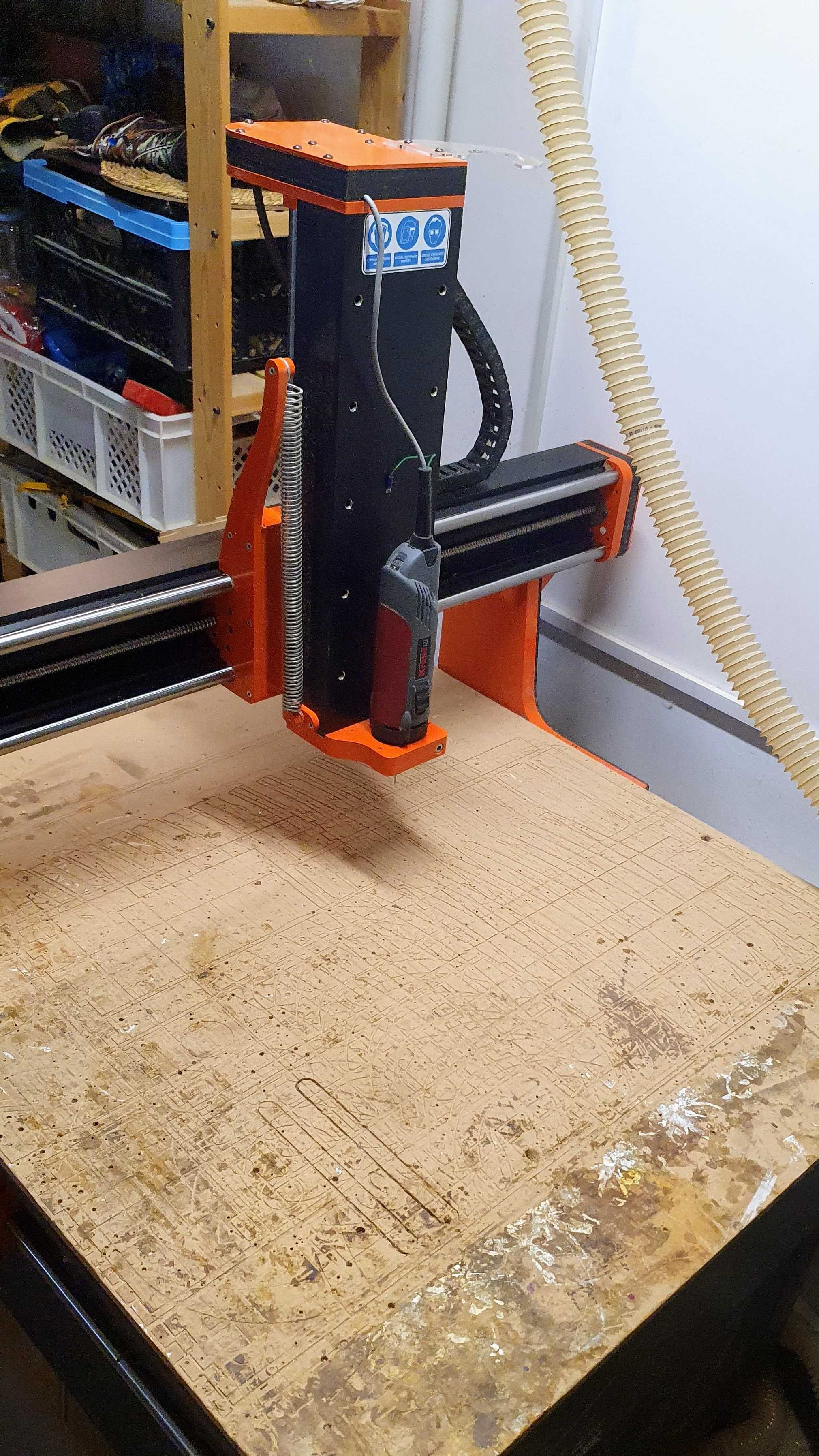 Ploter frezujący CNC 100 x 80 cm Plotcomplex Black 1008