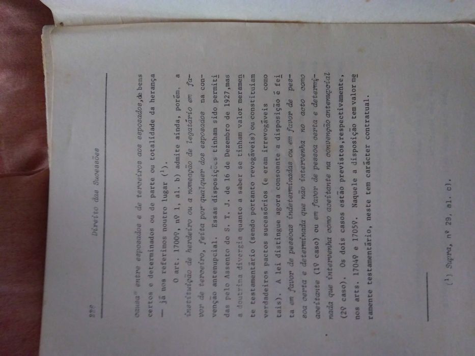 Direito das Sucessões, sebenta de F. M. Pereira Coelho, de 1974